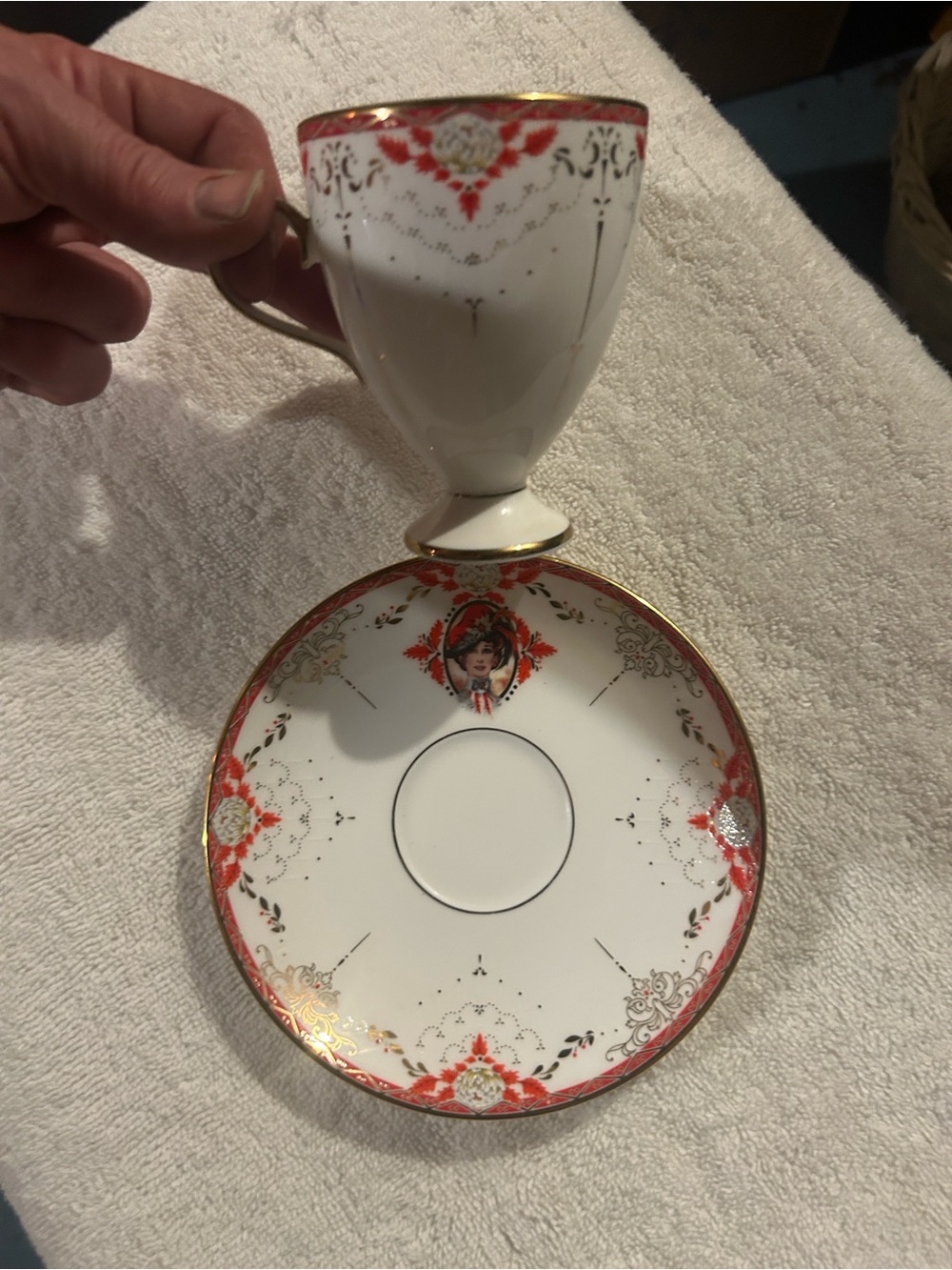 Vintage Avon Nikko Cup and Saucer Japan